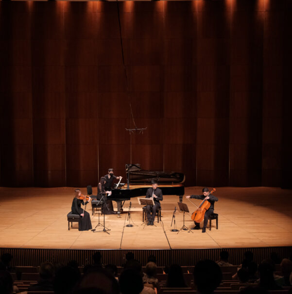 <p>Messiaen's <i>Quartet for the End of Time </i></p>
